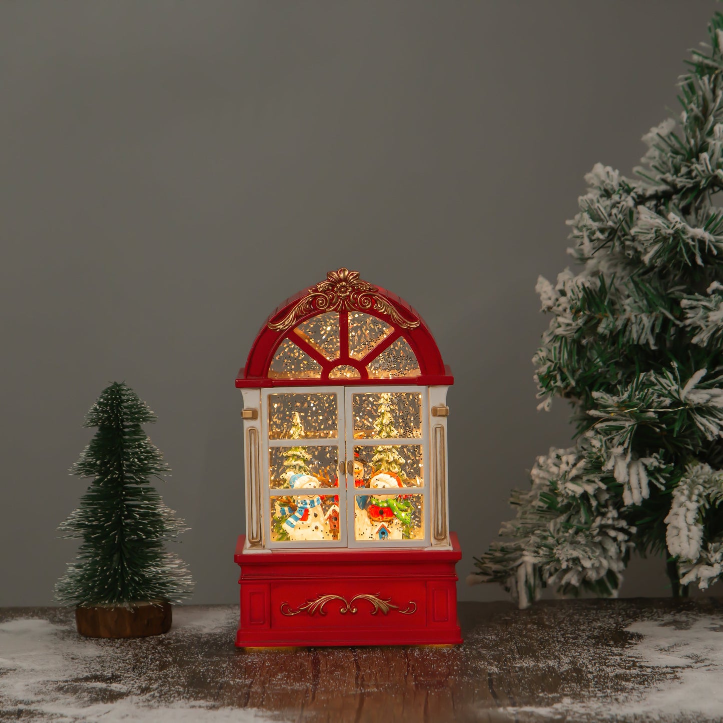 Window Globe - Snowman