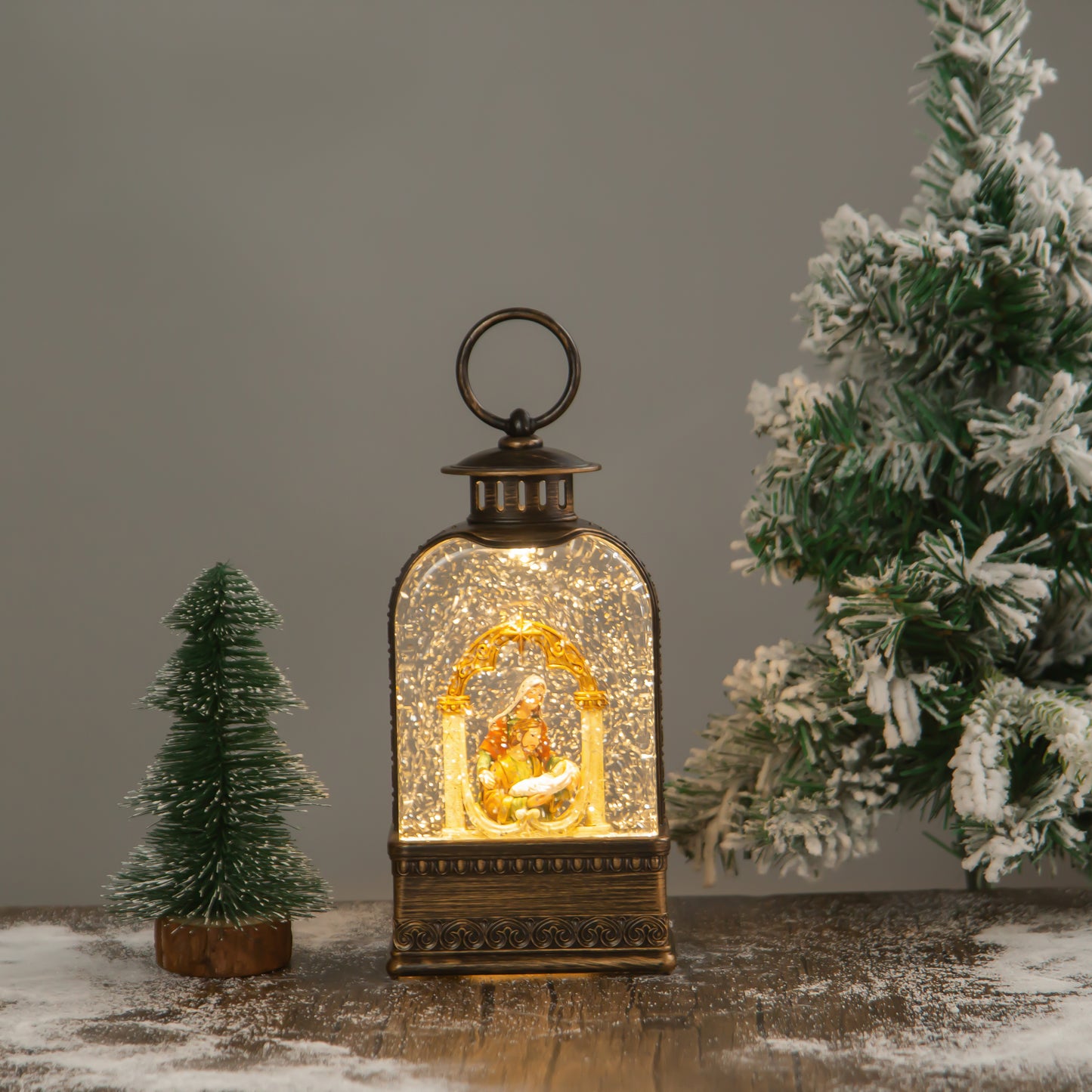 bell lantern nativity
