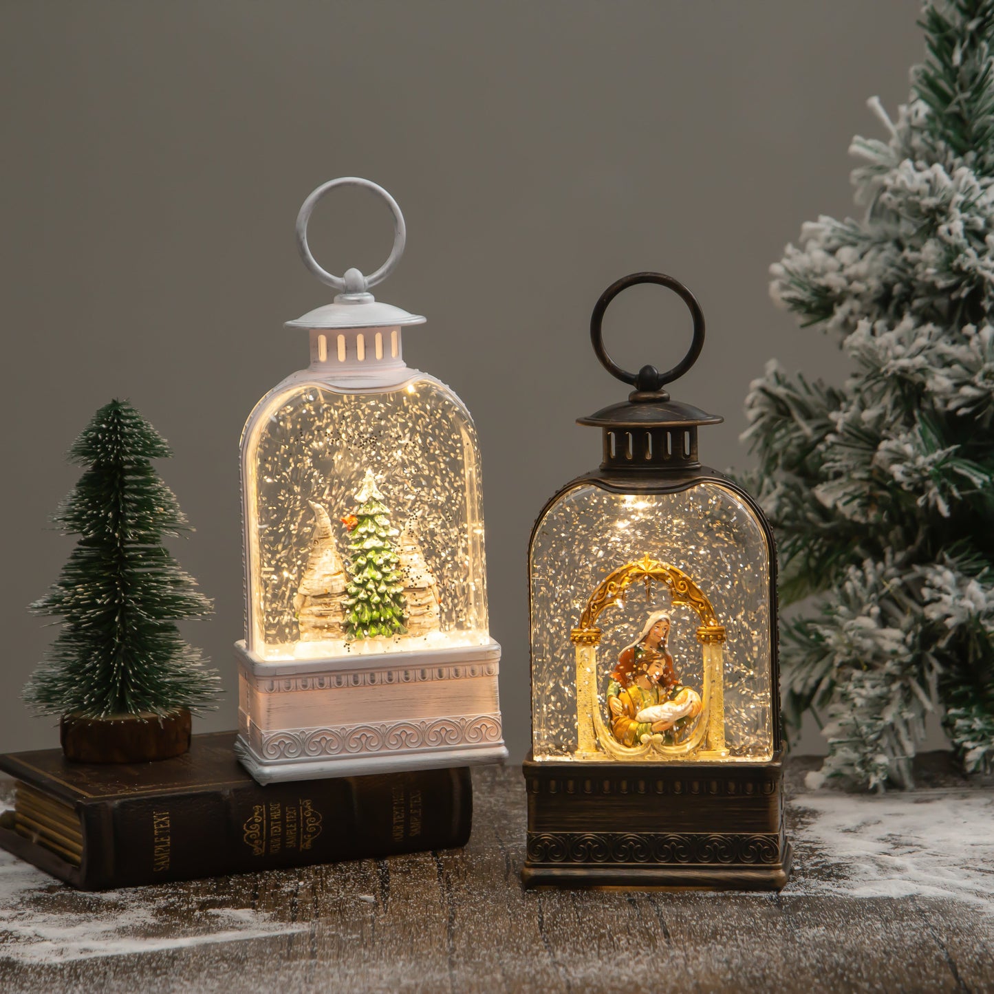 2 Bell lantern styles