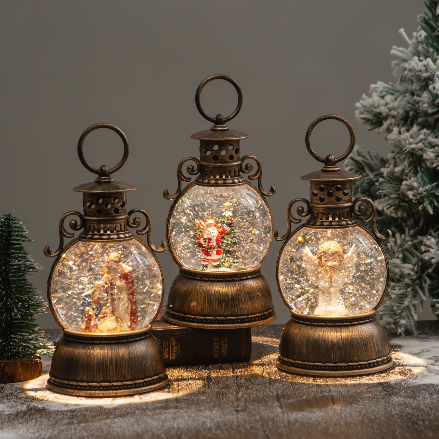 Vintage Camp Lantern - Angel