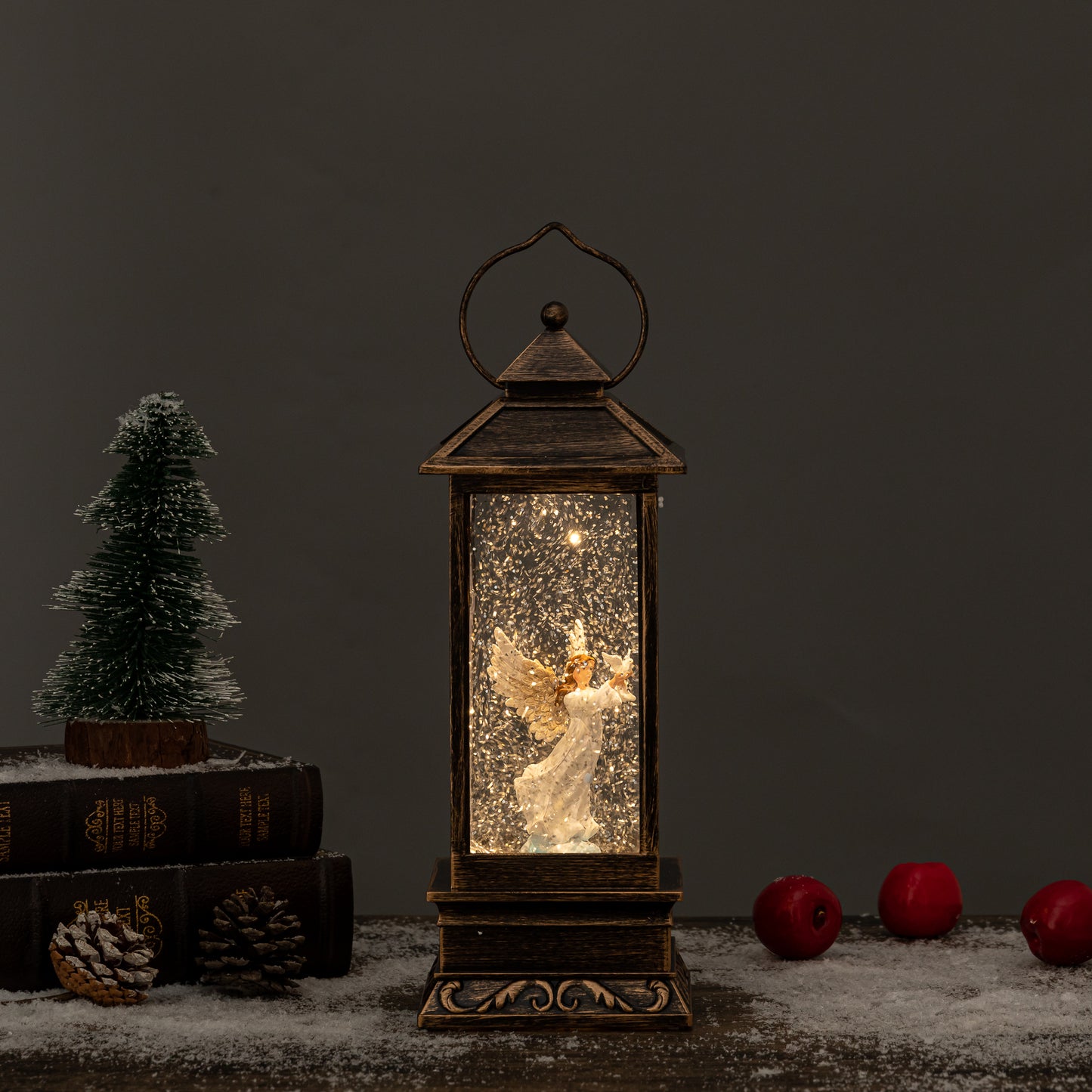 Angel and dove snow globes australia
