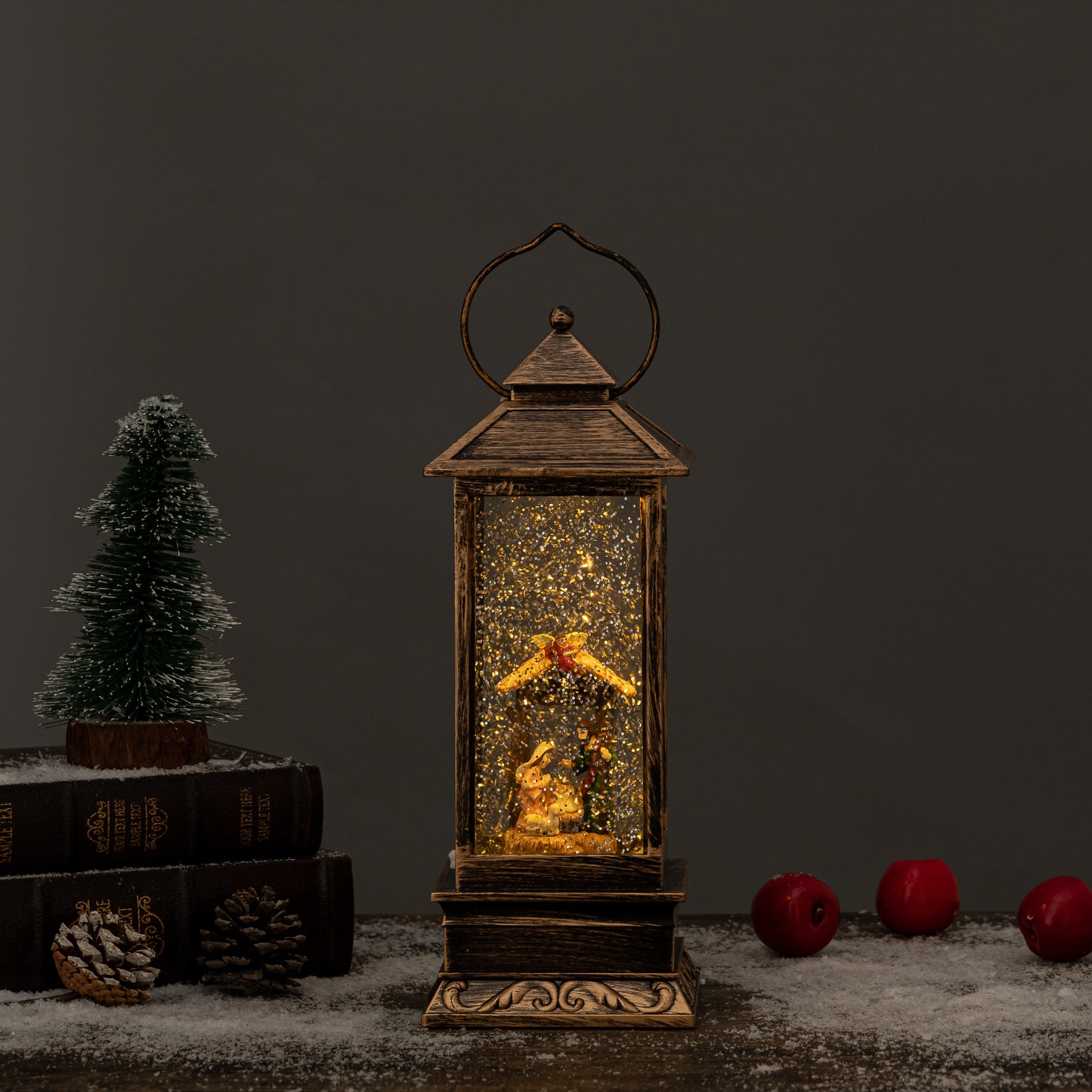Nativity - Bronze Rectangular