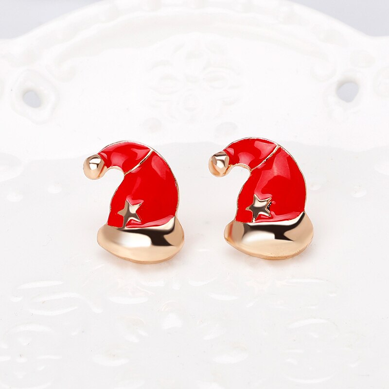Santa Hat Earrings