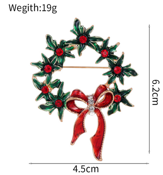 Red Ribbon Wreath