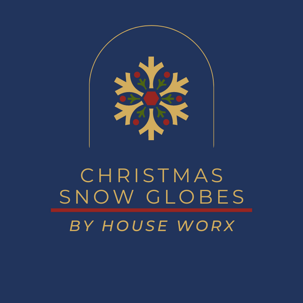  Christmas Snow Globes by House worX 