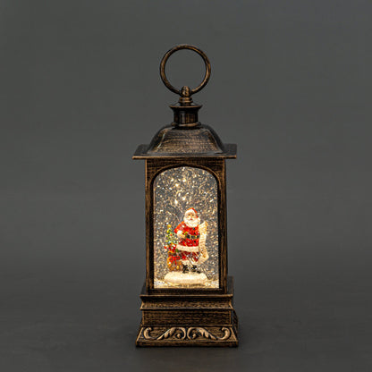 Rectangular Lantern - Santa