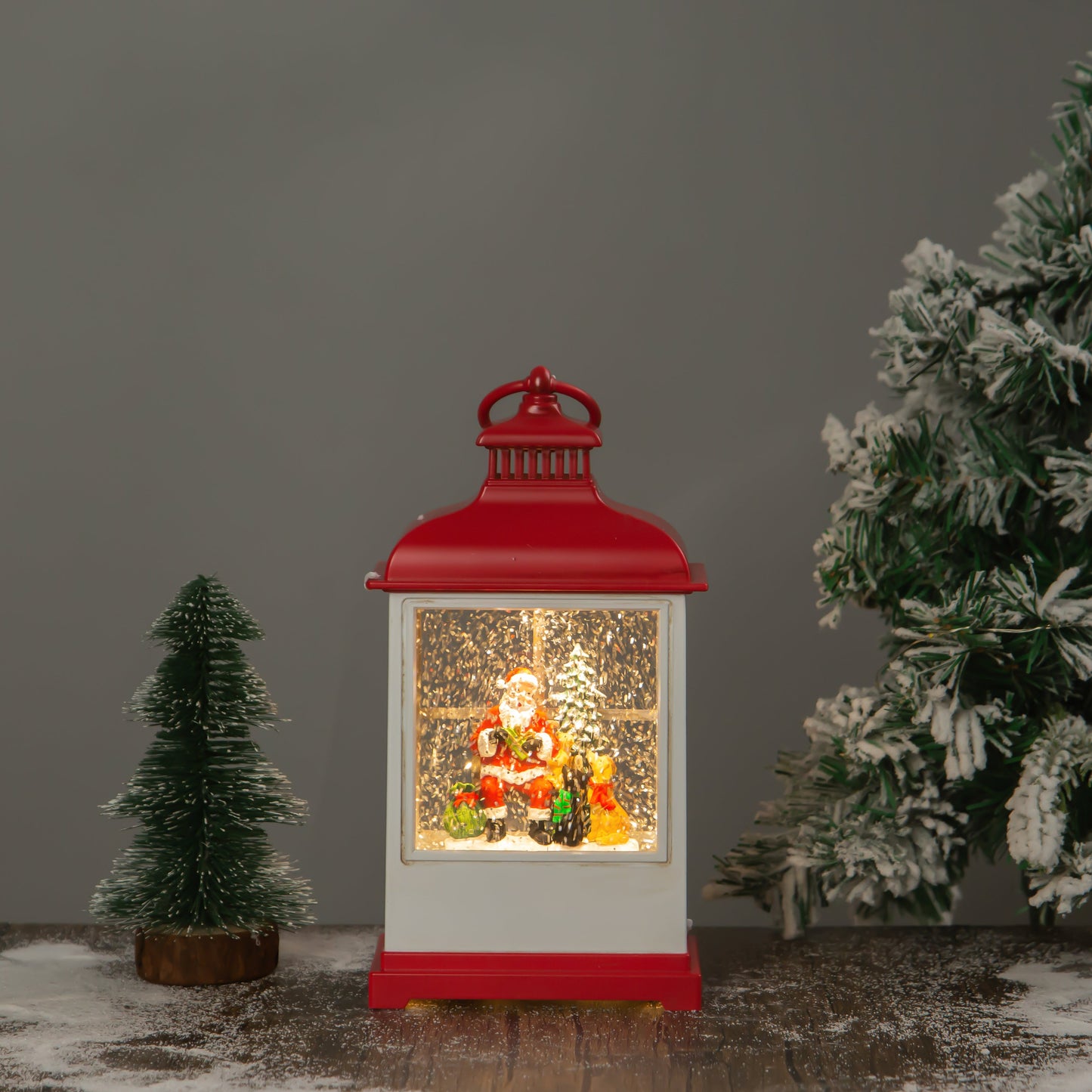 Lantern Small Multicolour - Santa