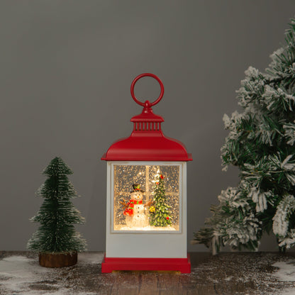 Lantern Small Multicolour - Snowman