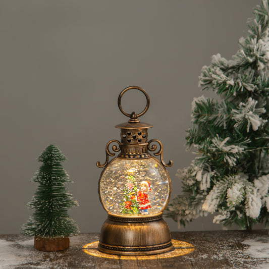 Vintage Camp Lantern - Christmas Tree