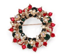 Wreath Brooch