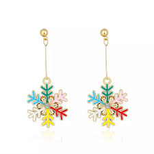 Snow Flake Earrings