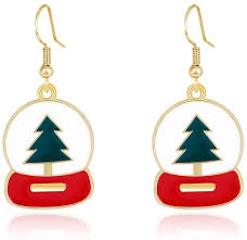 Snow Globe Earrings